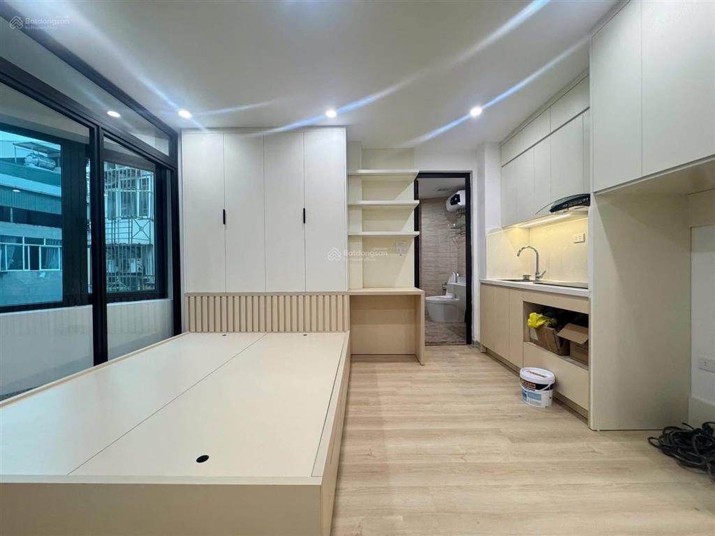 Toà chdv nguyễn thị định, 131m2*7t, mt 15m, 35 phòng kk, lô góc, ngõ ô tô tránh, dòng tiền 6%/năm!