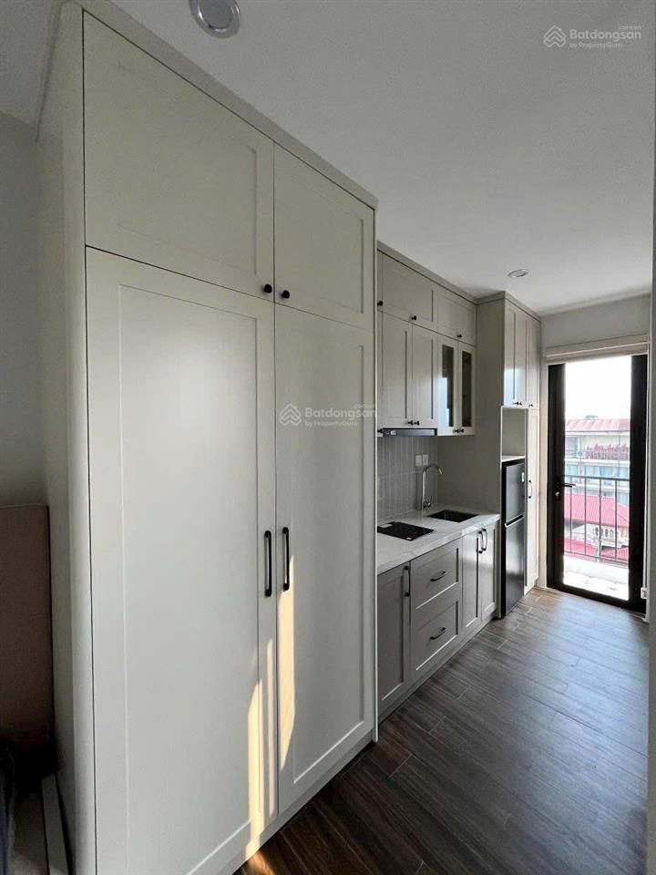 Toà chdv hoàng hoa thám, 78.5m2*8t, mt 5m, 17 phòng kk, ngõ ô tô, đủ gpxd/pccc, dòng tiền 8%/năm