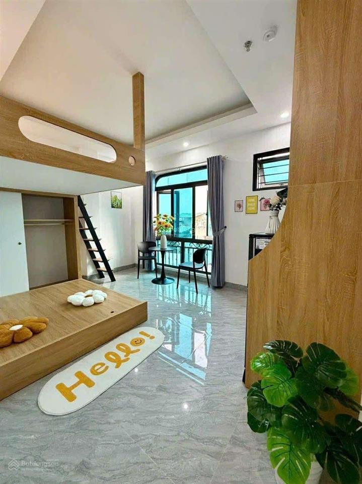 Toà chdv đê la thành, 59.7m2*7t, mt 5m, 18 phòng kk, 10m ra ô tô tránh, đủ pccc, dòng tiền 7%/năm!