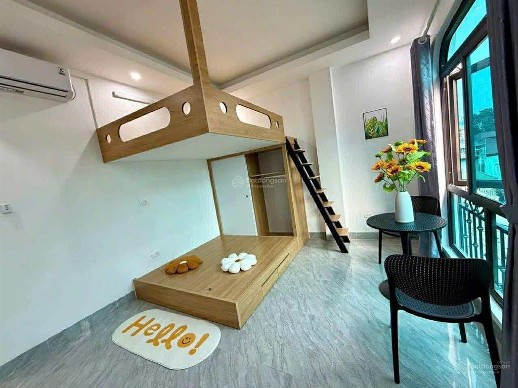 Toà chdv đê la thành, 59.7m2*7t, mt 5m, 18 phòng kk, 10m ra ô tô tránh, đủ pccc, dòng tiền 7%/năm!