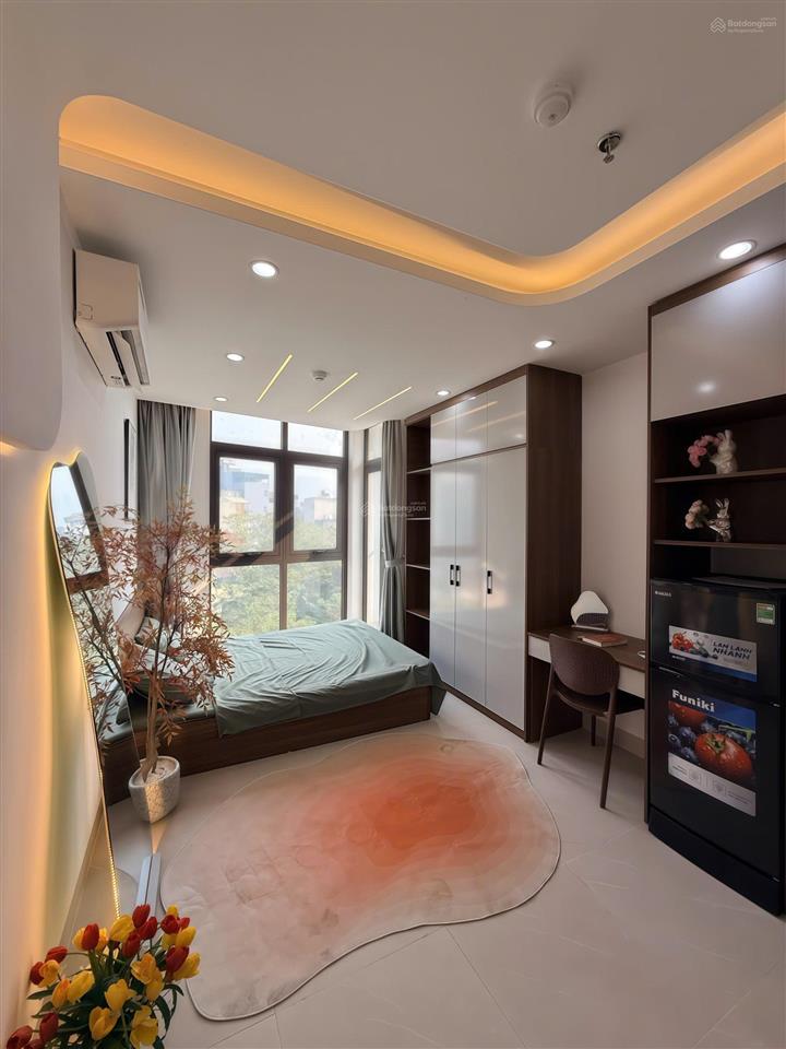 Toà chdv mặt phố đại linh, 94m2*9t lô góc, mt 6.5m, 28 phòng kk, đủ gpxd/pccc, dòng tiền 6.5%/năm!