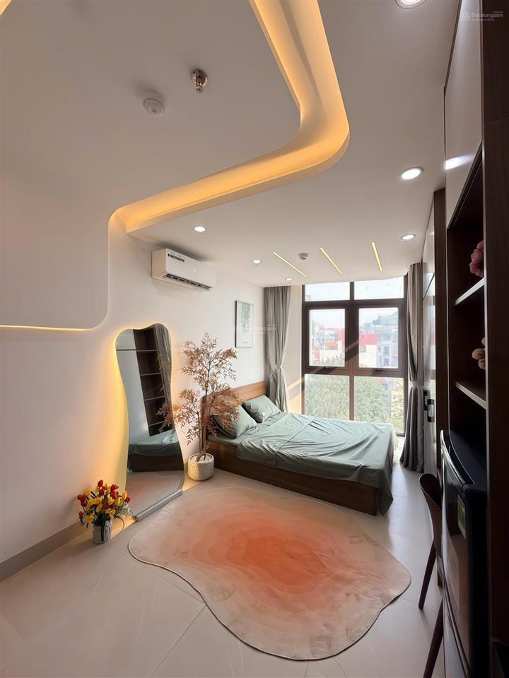 Toà chdv mặt phố đại linh, 94m2*9t lô góc, mt 6.5m, 28 phòng kk, đủ gpxd/pccc, dòng tiền 6.5%/năm!