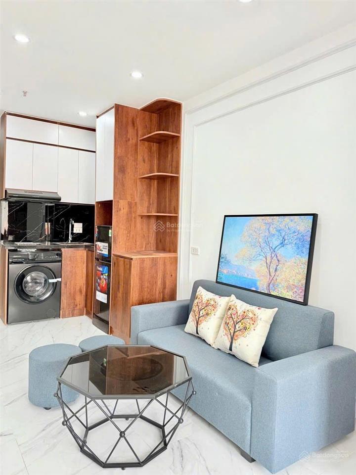 Toà chdv khương trung, 94.4m2*7t, mt 5m, 24 căn hộ 1n1k, ngõ ô tô, đủ gpxd/pccc, dòng tiền 7%/năm!