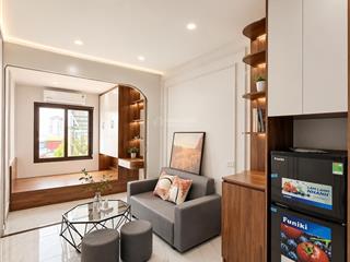 Toà chdv khương trung, 94.4m2*7t, mt 5m, 24 căn hộ 1n1k, ngõ ô tô, đủ gpxd/pccc, dòng tiền 7%/năm!