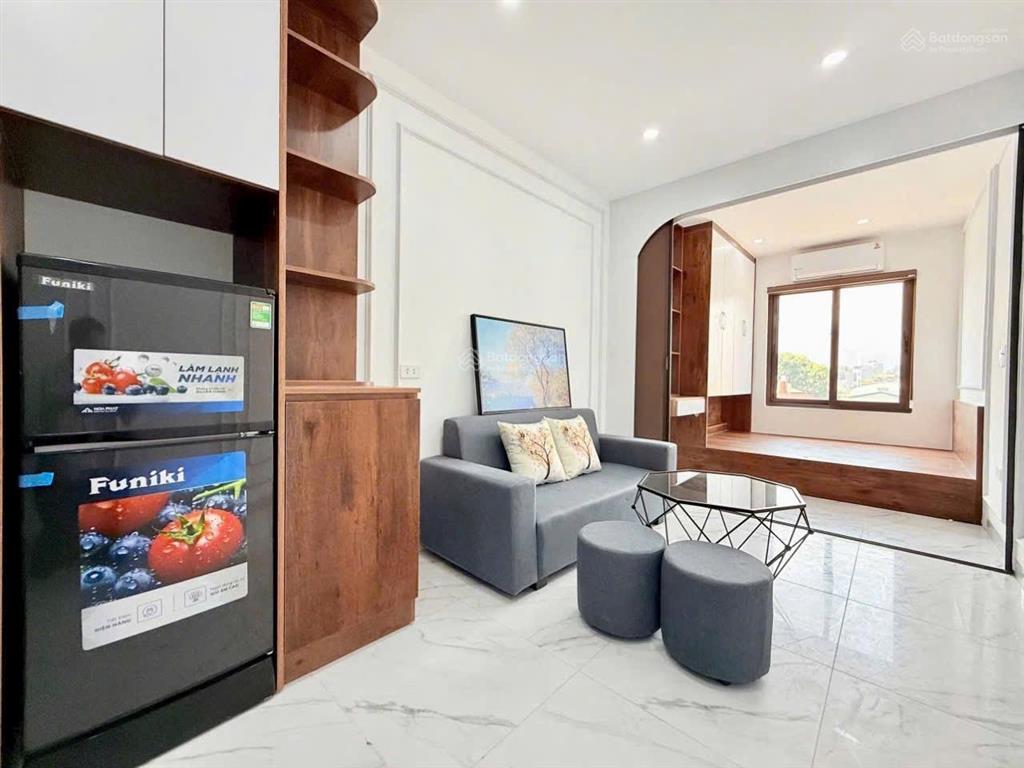 Toà chdv khương trung, 94.4m2*7t, mt 5m, 24 căn hộ 1n1k, ngõ ô tô, đủ gpxd/pccc, dòng tiền 7%/năm!