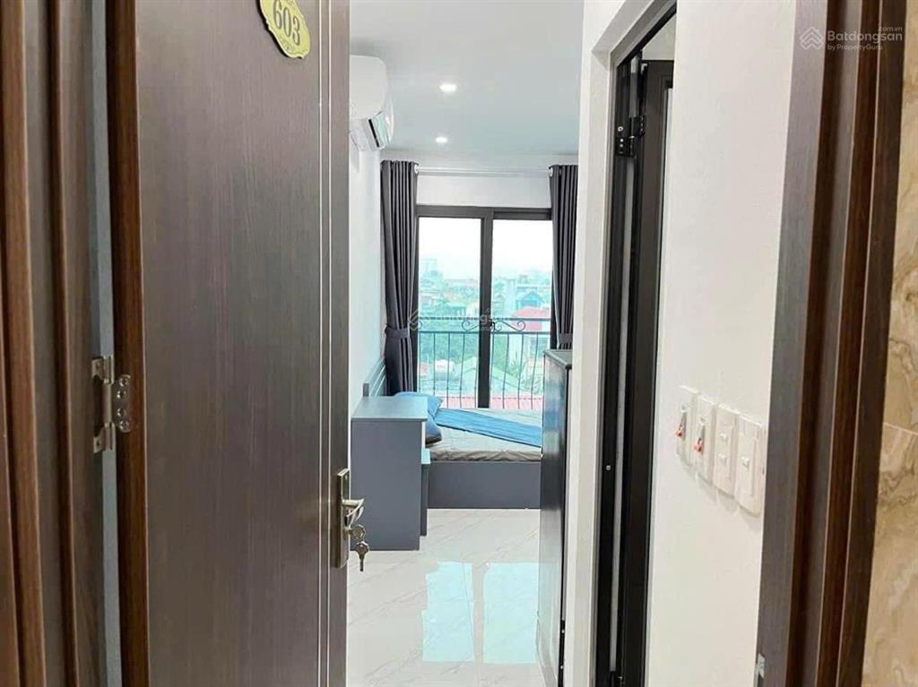 Cắt lỗ toà chdv xuân đỉnh 73m2*7t, mt 5.5m, 24 phòng kk, ngõ ô tô, đủ gpxd/pccc, dòng tiền 8%/năm!