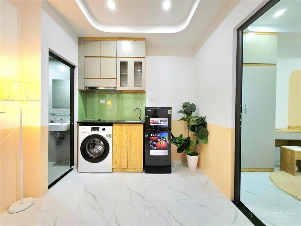 Toà chdv quan nhân, 123m2*7t, mt 8.1m, 35 phòng kk, sát phố, đủ gpxd/pccc, dòng tiền ~7%/năm