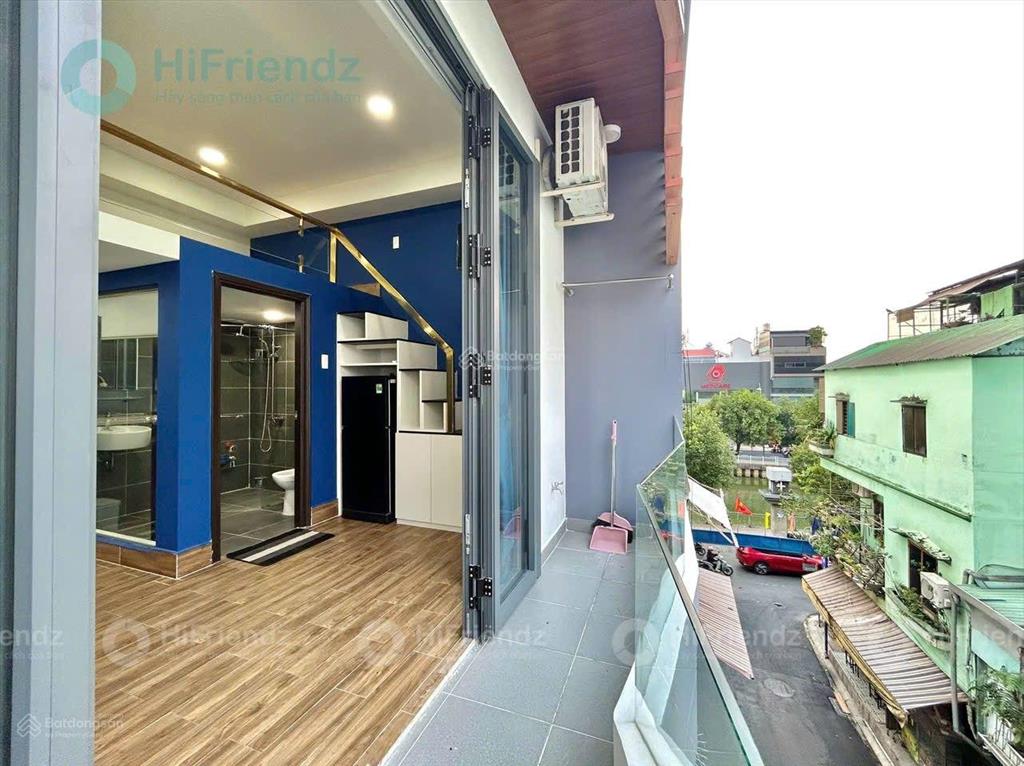 Căn hộ duplex bờ kè hoàng sa  ban công  full nội thất hiện đại