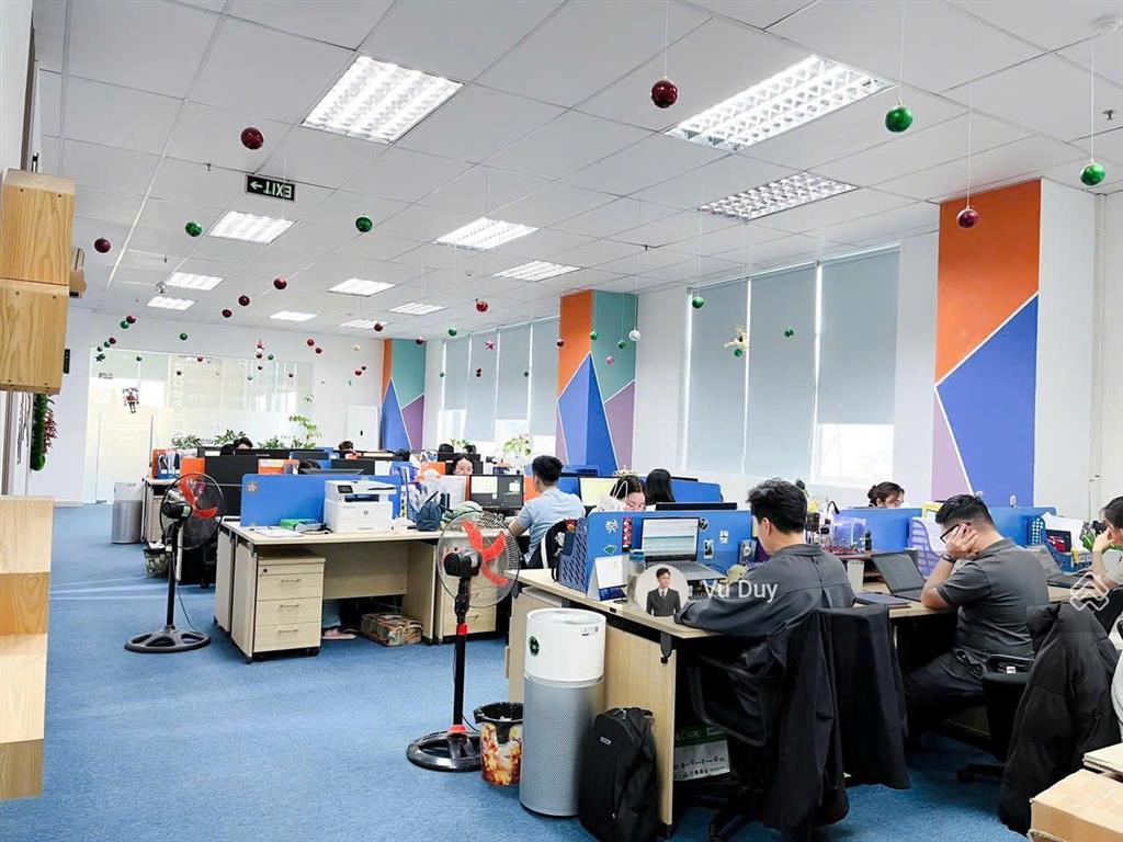 Cho thuê văn phòng full nội thất generalexim nguyễn đức cảnh, hoàng mai 230m2, giá 37 triệu/tháng