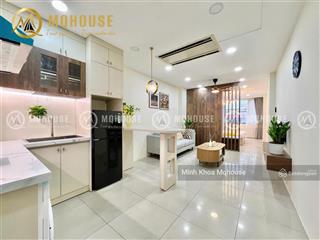 Cho thuê căn hộ 1pn tách bếp nguyên tầng có thang máy gần sân bay, công viên hoàng văn thụ