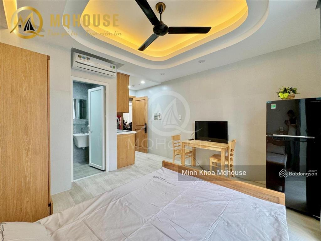 Cc mini studio ban công, giặt riêng cực đẹp gần chợ phạm văn bạch tiện đi t3, etown