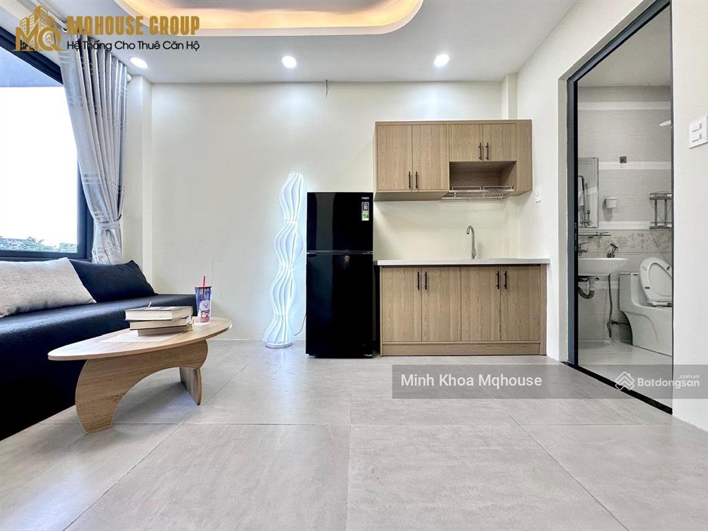 Cc mini 1pn 1pk 40m2 cửa sổ nội thất hiện đại gần ngã tư bảy hiền giáp q10