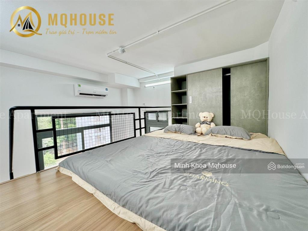 Cc mini duplex cực đẹp, giặt riêng, nhận xe điện, bảo vệ 247 gần sân bay  đh swinburne