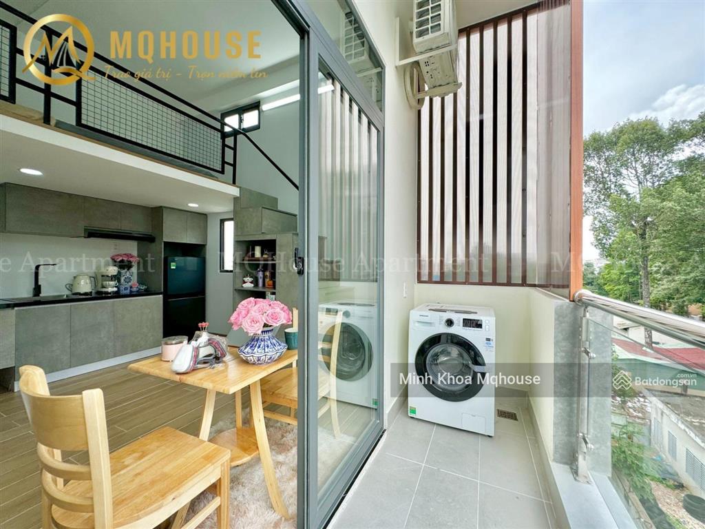 Cc mini duplex cực đẹp, giặt riêng, nhận xe điện, bảo vệ 247 gần sân bay  đh swinburne