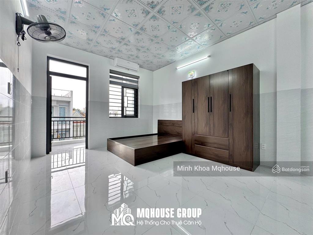Cho thuê studio ban công cực rộng, thoáng gần mũi tàu âu cơ, trường chinh, đh văn hiến, hvhk