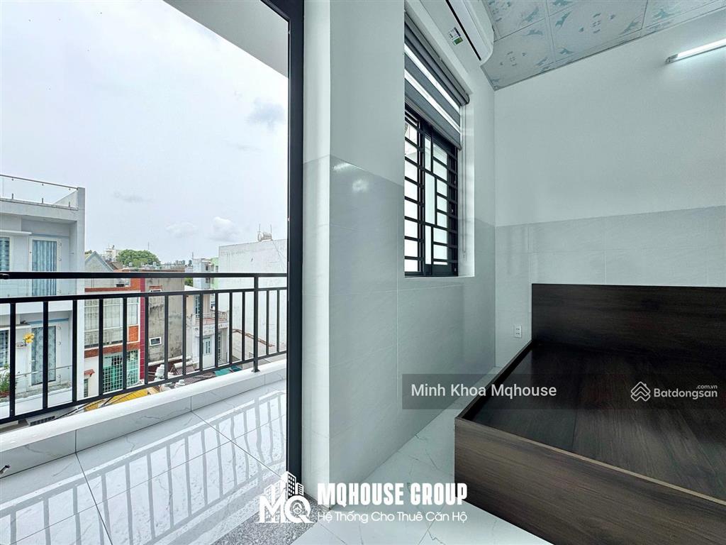 Cho thuê studio ban công cực rộng, thoáng gần mũi tàu âu cơ, trường chinh, đh văn hiến, hvhk