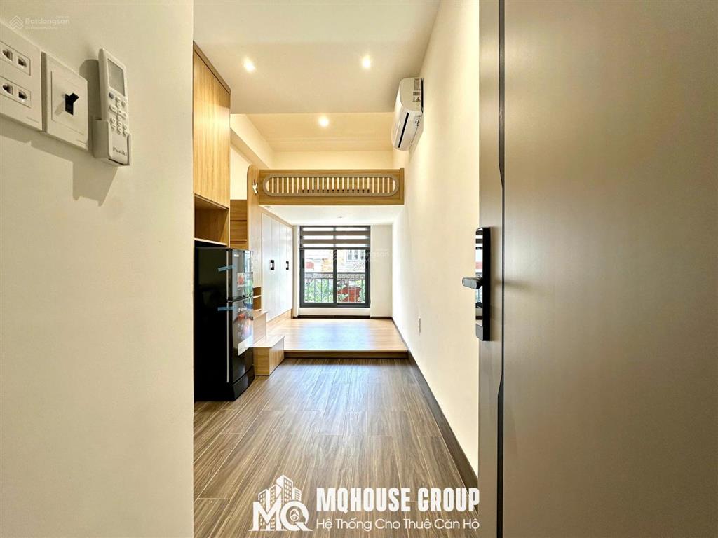 Cho thuê cc mini duplex thoáng tone gỗ hiện đại full nội thất gần âu cơ  đh văn hiến  hvhk