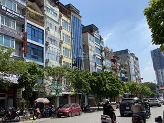 Siêu phẩm! mp nguyễn văn huyên gần cv cầu giấy. dt 110 m², mt 9 m. 2 mặt phố kd sầm uất. giá 63 tỷ