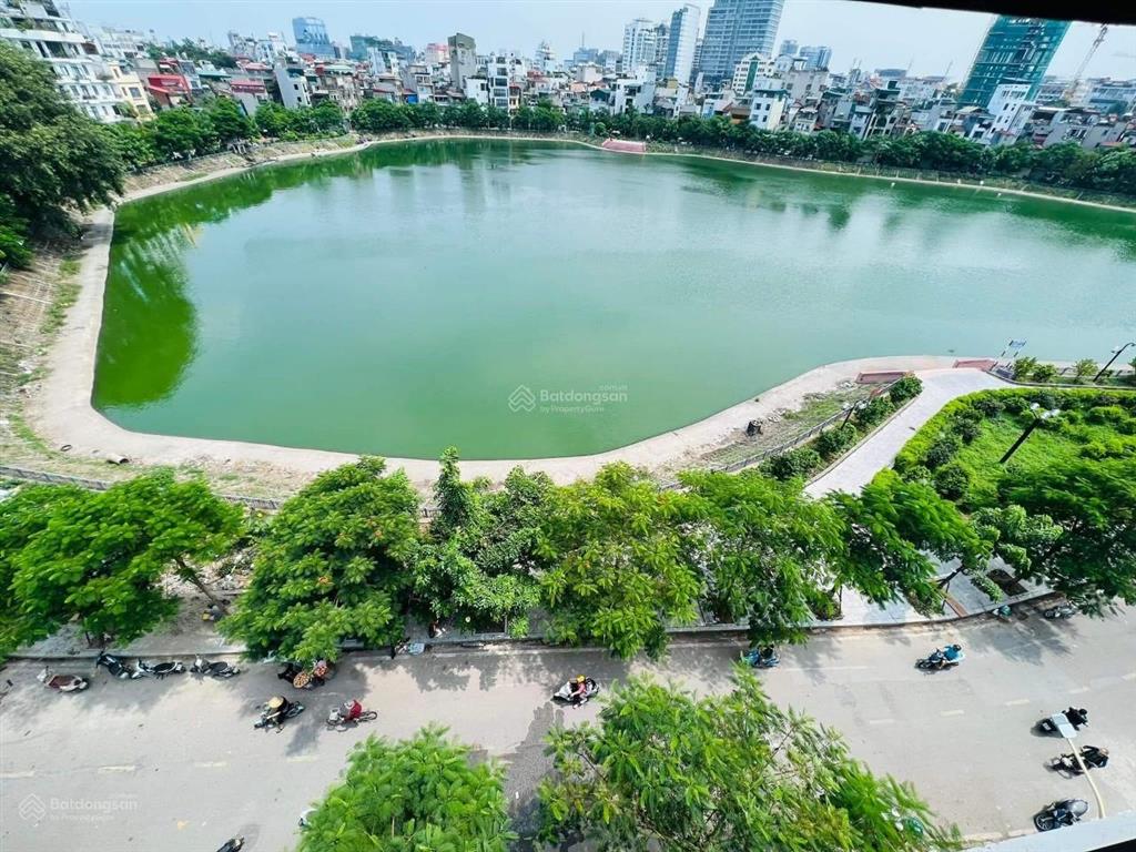 View hồ!! phân lô, ôtô tránh, kinh doanh, 2 mặt thoáng, trần duy hưng, dt 90m2x 5t nhỉnh 30 tỷ
