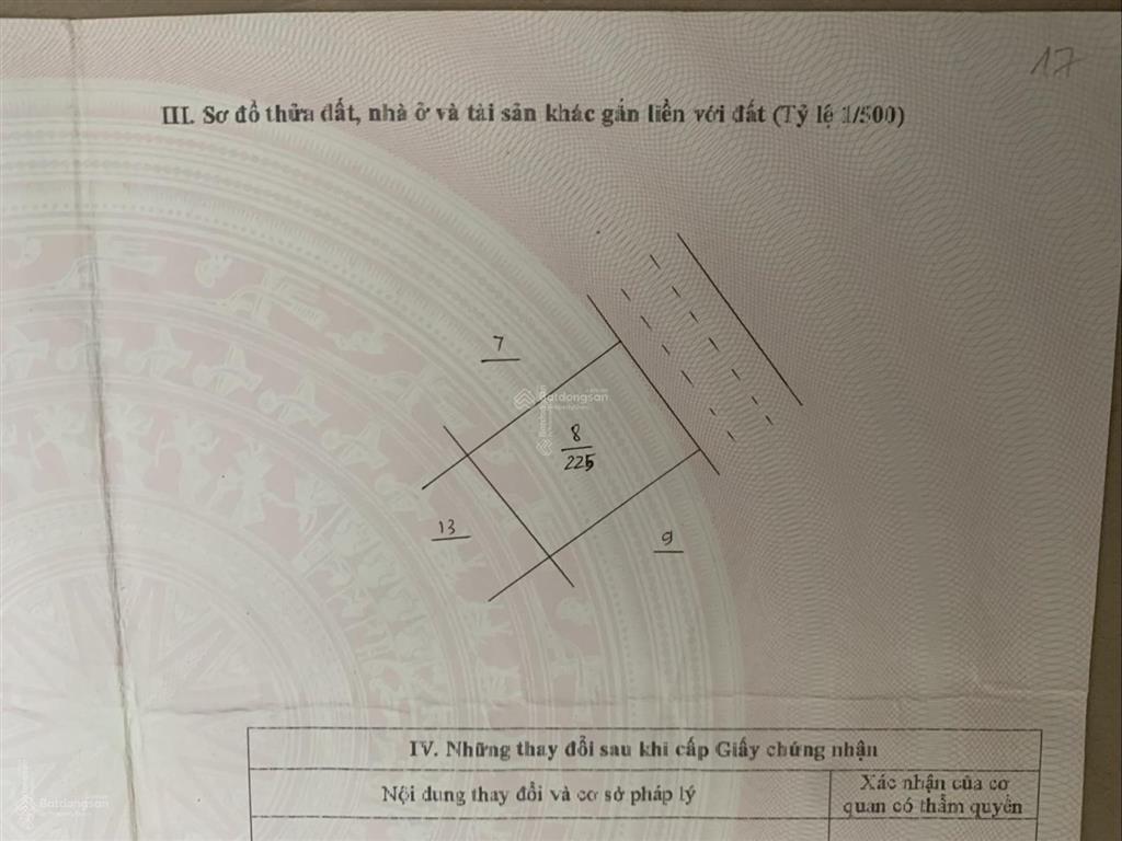 Bán đất 225m2 tại an phú, mỹ đức, hà nội chỉ với 15.000.000/m2