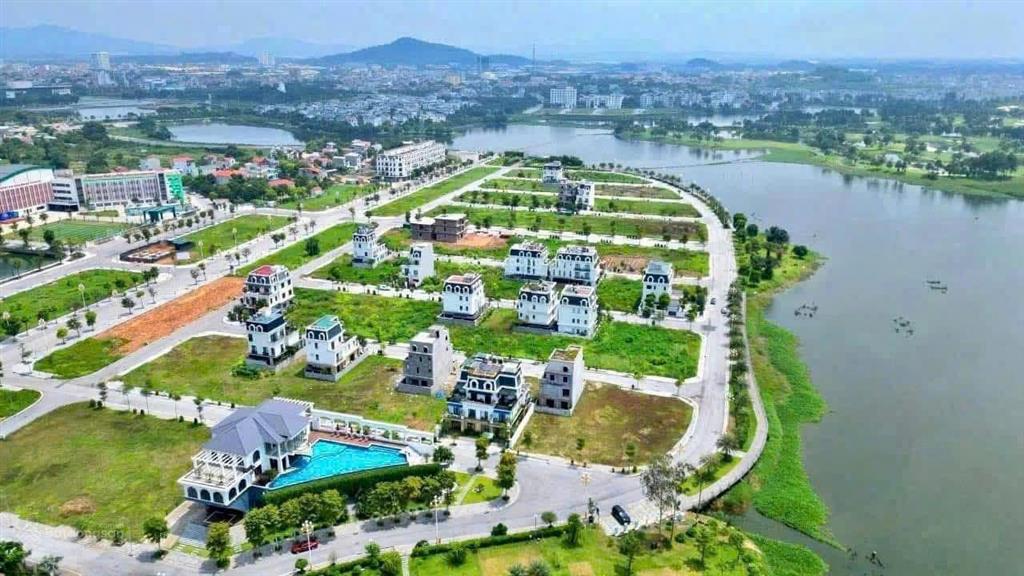 Bán lô biệt thự đơn lập 280 m2 giá cạnh tranh tại kđt sinh thái bắc đầm vạc hiện nay,  em công