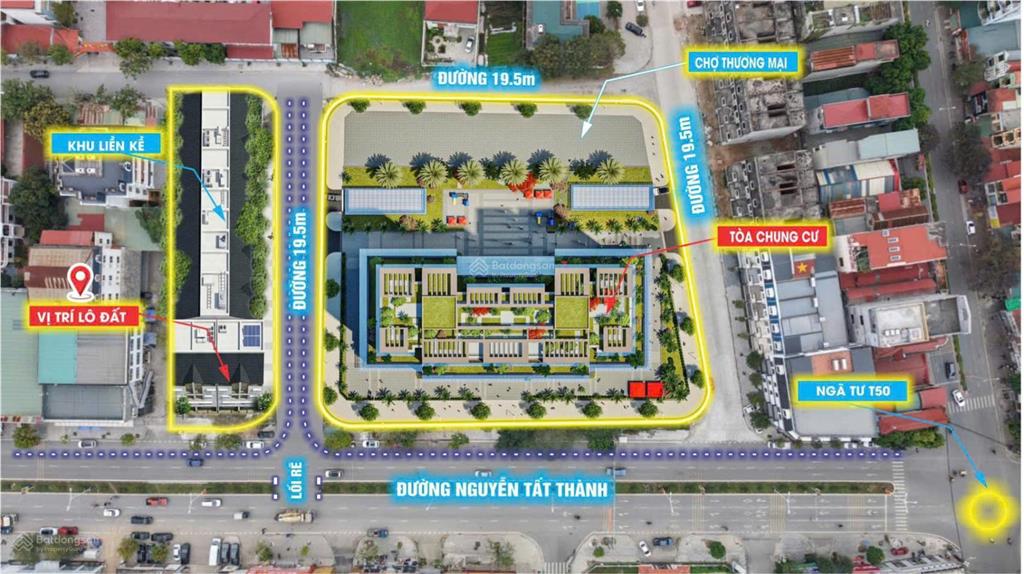 Bán căn liền kề sẵn nhà 4 tầng ngay chân chung cư 25 tầng, giáp mầm non, cấp 2 tích sơn chỉ 3.8 tỉ