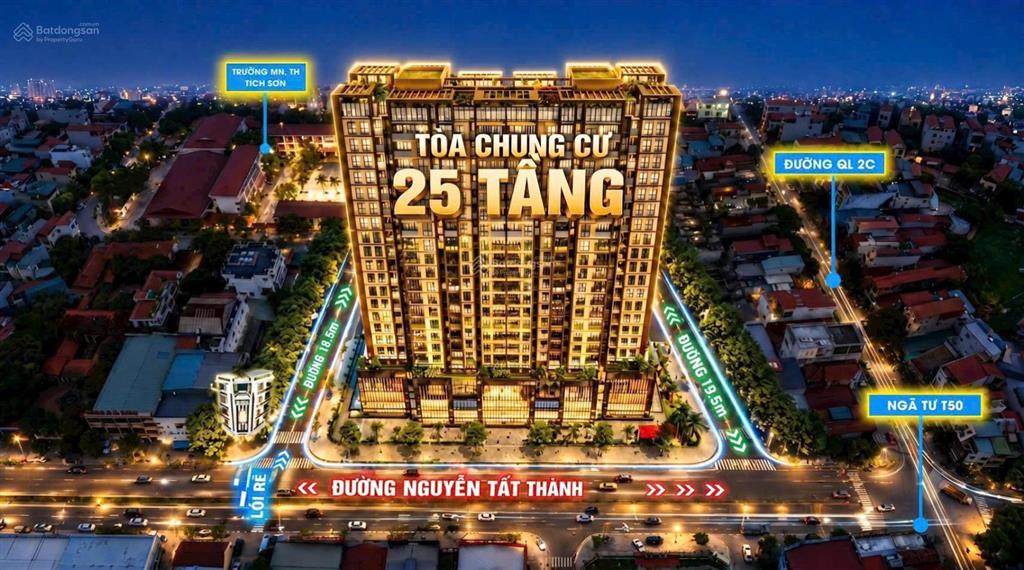 Bán căn liền kề sẵn nhà 4 tầng ngay chân chung cư 25 tầng, giáp mầm non, cấp 2 tích sơn chỉ 3.8 tỉ