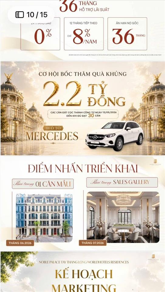 Noble palace tây thăng long chính thức nhận booking khu century chỉ 10,5 tỷ/căn vị trí đẹp