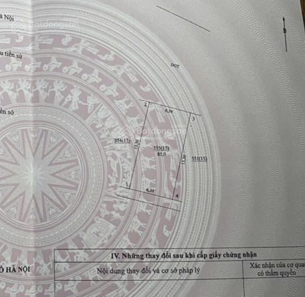 Hot, đồng ông chạm đáy, đối diện vườn hoa chỉ 108tr/m2, chủ rất thiện chí ạ