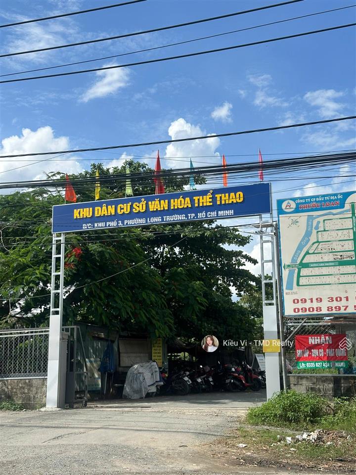Bán đất xây building (229m2) mặt tiền đường bưng ông thoàn, thuộc dự án sở văn hóa thể thao quận 9