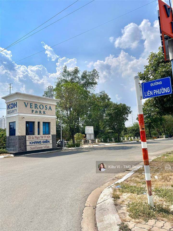 Bán đất da mẫu giáo tw3 (ngay verosa park khang điền), nhánh liên phường quận 9 132m2/82tr shr