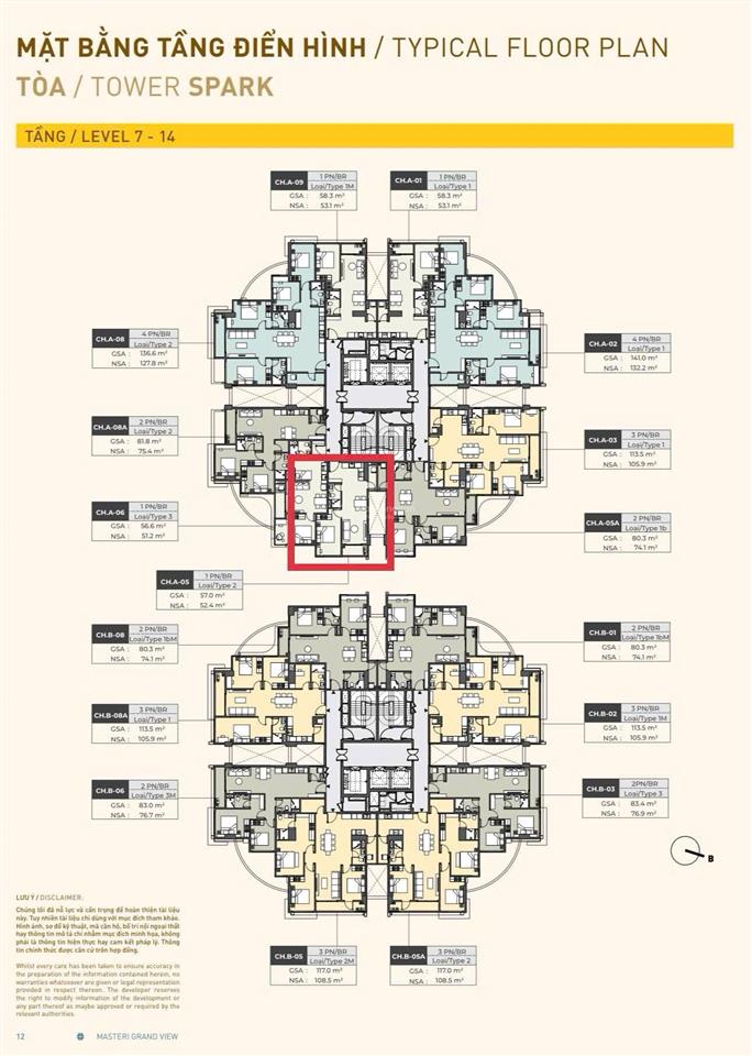 Cắt lỗ sâu  bán căn hộ 1pn giá tốt chỉ 6,4 tỷ dự án masteri grand view (the global city) quận 2