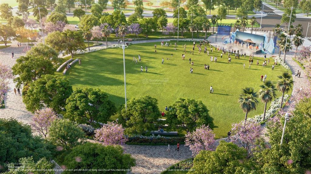 Chiết khấu 20 tỷ căn biệt thự đơn lập 266m góc view sông, xây 4 tầng,khu đóng bình minh