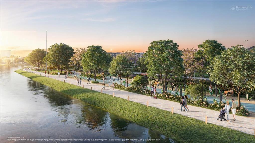 Chiết khấu 20 tỷ căn biệt thự đơn lập 266m góc view sông, xây 4 tầng,khu đóng bình minh