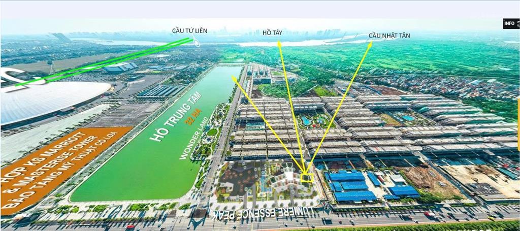 Tầng 24 căn 3pn2vs,lumiere vin cổ loa view hồ tây,sông hồng, ký mới cđt masteri homes
