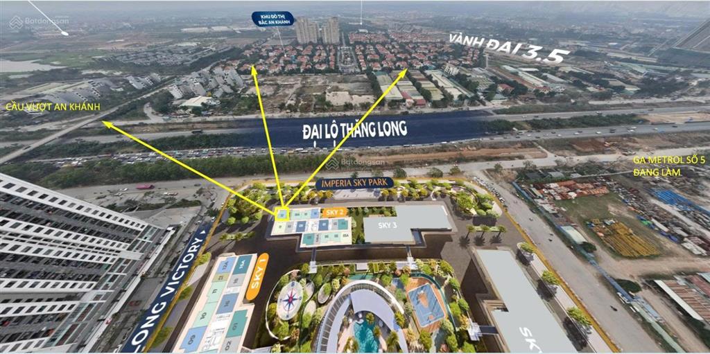 Penthouse 114,8m2 3pn+1, 3vs, imperia an khánh, gần mỹ đình, mặt đường đại lộ thăng long, tầng 31