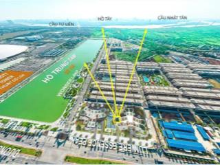 3 phòng ngủ 2vs view sông hồnghồ tây. lumiere essence peak vin cổ loa ký mới cđt 10,8 tỷ full vat