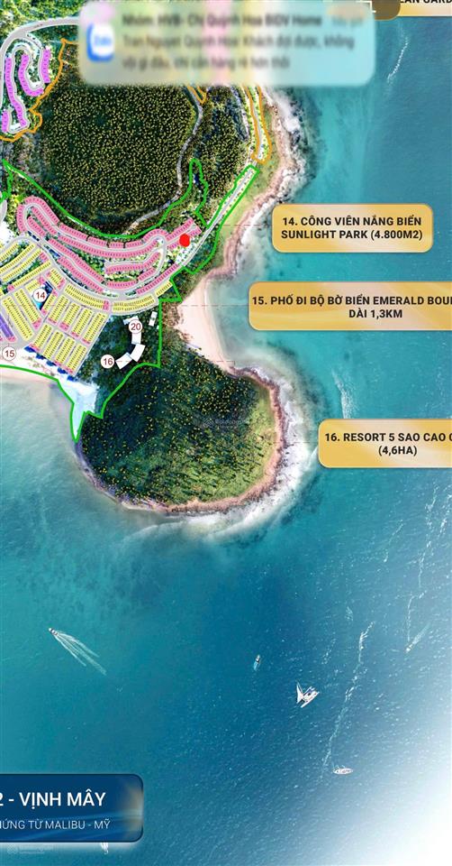 Bán đơn lập view trực diện biển 207m2 giá 14 tỷ vinhomes hải vân bay đà nẵng