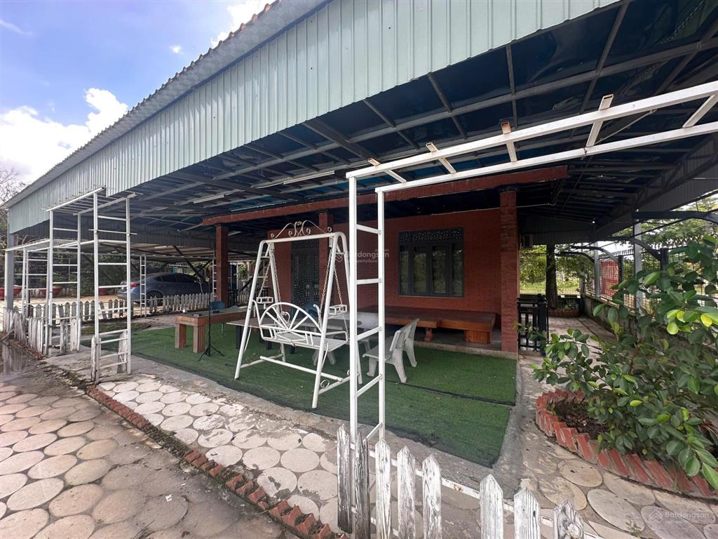 Bán đất nhà vườn phú an bến cát 3050m², gần chợ, có nhà + vườn + ao, chỉ 5,4 triệu/m²