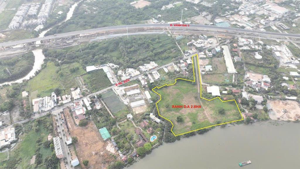 Khuôn đất lớn 2,8ha xây dựng 35 tầng đường nguyễn xiển  quận 9