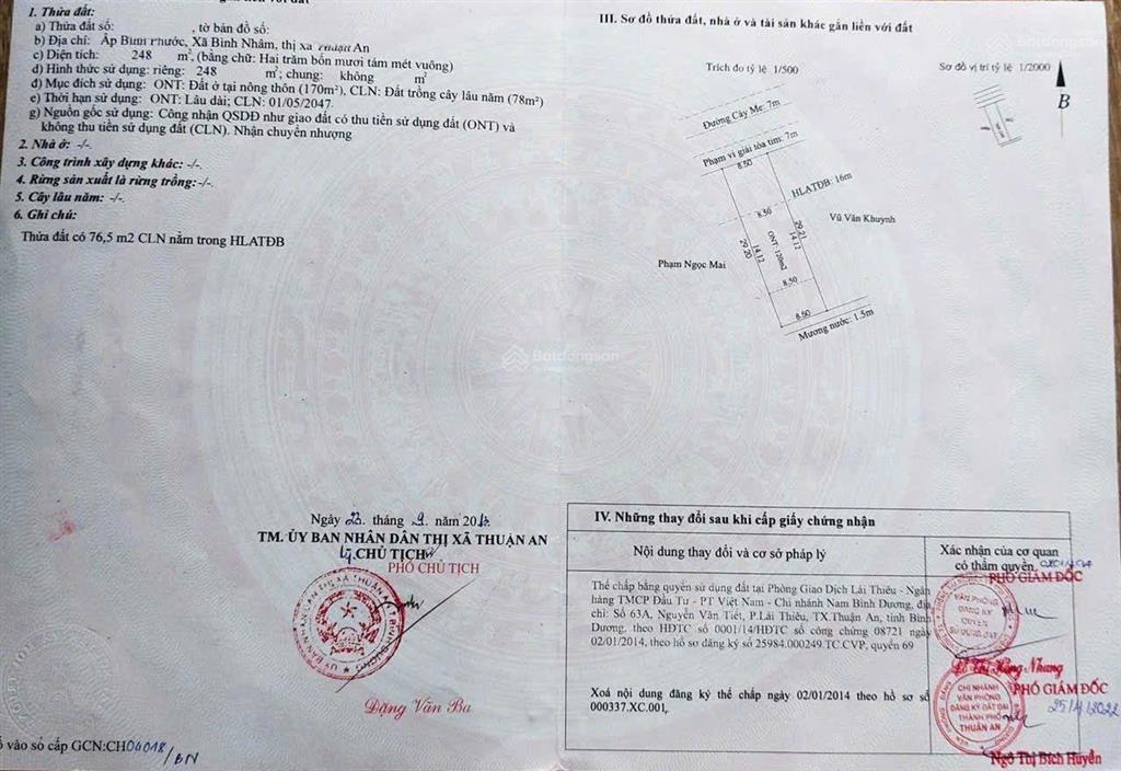 (bán)kho xưởng mặt tiền cây me  bình nhâm  thuận an bình dương (cũ).nay là p.lái thiêu.tp.hcm