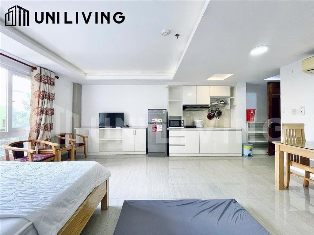 Cho thuê căn hộ rộng 45m2 bình thạnh gần ngã tư hàng xanh,metro đh ngoại thương gtvt,full nội thất