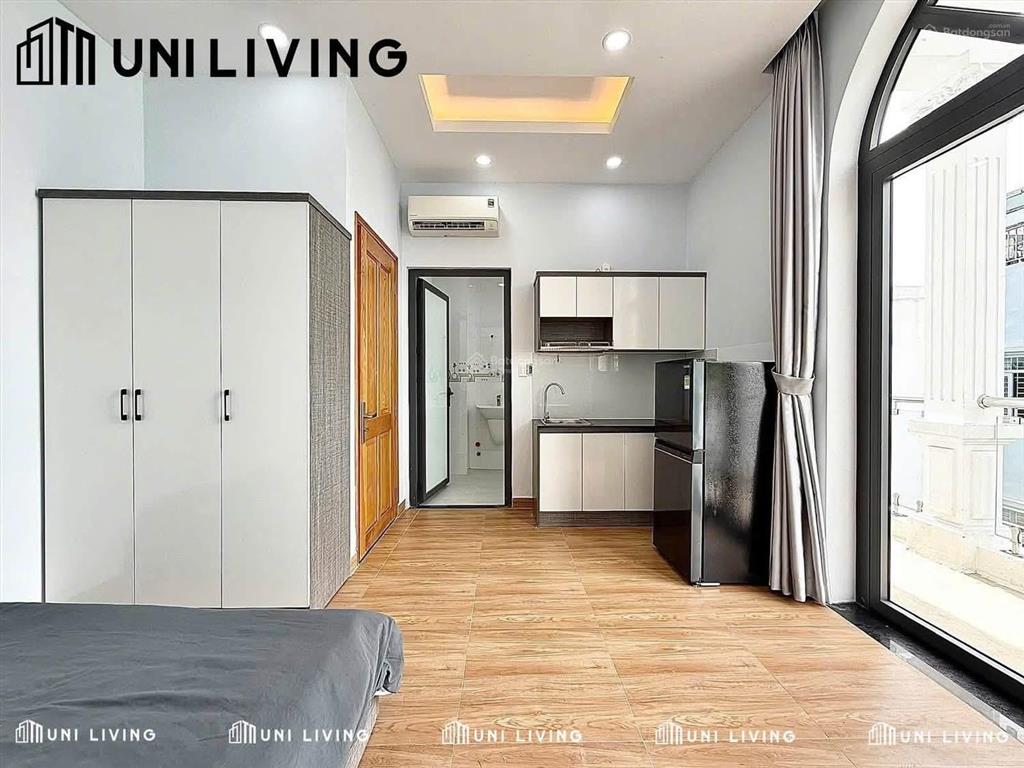 Căn hộ ban công lớn, bình thạnh gần phan xích long, đại học mỹ thuật uef, ftu2, full nội thất