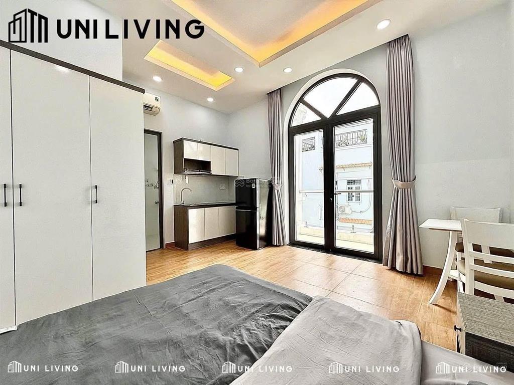 Căn hộ ban công lớn, bình thạnh gần phan xích long, đại học mỹ thuật uef, ftu2, full nội thất