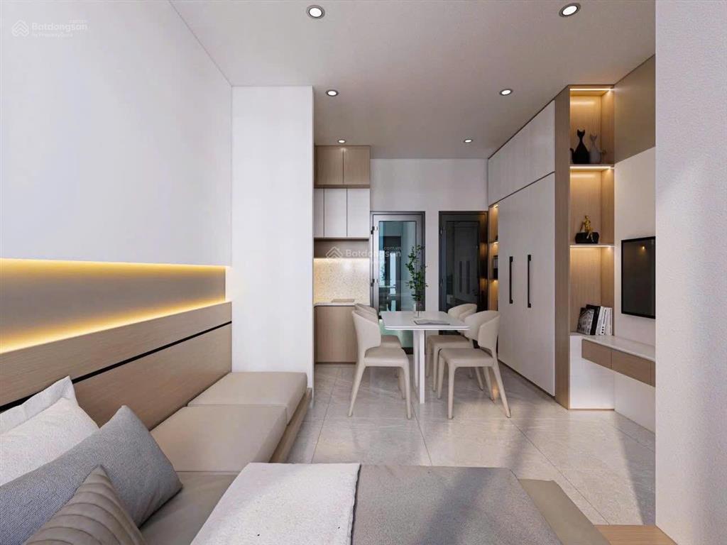 Căn hộ studio ban công vách ngăn full nội thất gần cầu calmette, cầu ông lãnh quận 4