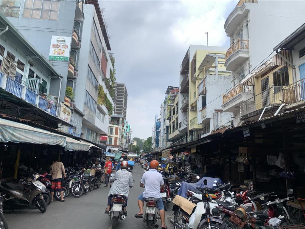 Nhà mặt tiền chợ xe tân thành vip chuyên doanh phụ tùng dt 83m2 ngang 4.2m, 4 lầu, chỉ 25 tỷ