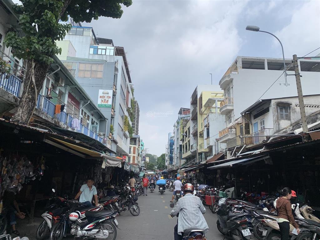 Nhà mặt tiền chợ xe tân thành vip chuyên doanh phụ tùng dt 83m2 ngang 4.2m, 4 lầu, chỉ 25 tỷ