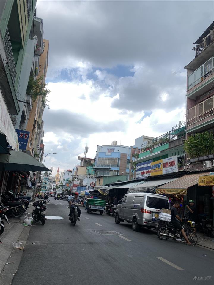 Nhà mặt tiền giao trần chánh chiếu quận 5, kinh doanh gạo, thực phẩm, 65m2 xây 4 lầu shr chỉ 19 tỷ