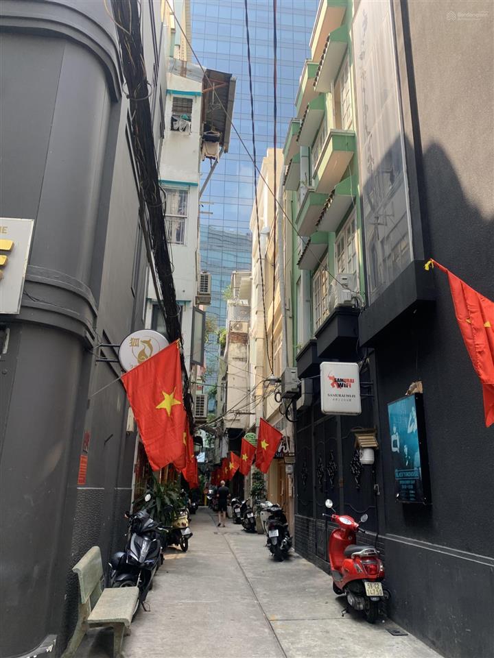 Nhà vị trí đẹp lê thánh tôn q1 dt 75m2 xây 4 lầu homestay, ngang 4.2m, shr, kdoanh tây, chỉ 22.5 tỷ