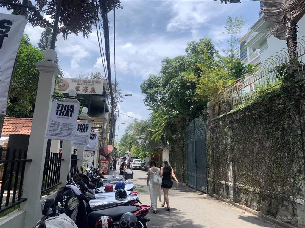 Villa siêu đẹp trần ngọc diện p thảo điền 815m2 ngang 16m xây 3 lầu kdoanh nhà hàng shr giá 310 tỷ